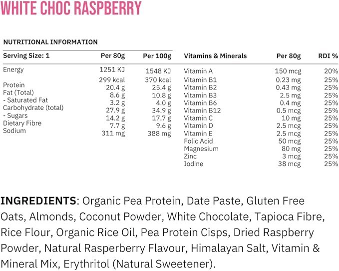 vybey Complete Nutrition Protein Bars – 12 Pack - Image 2