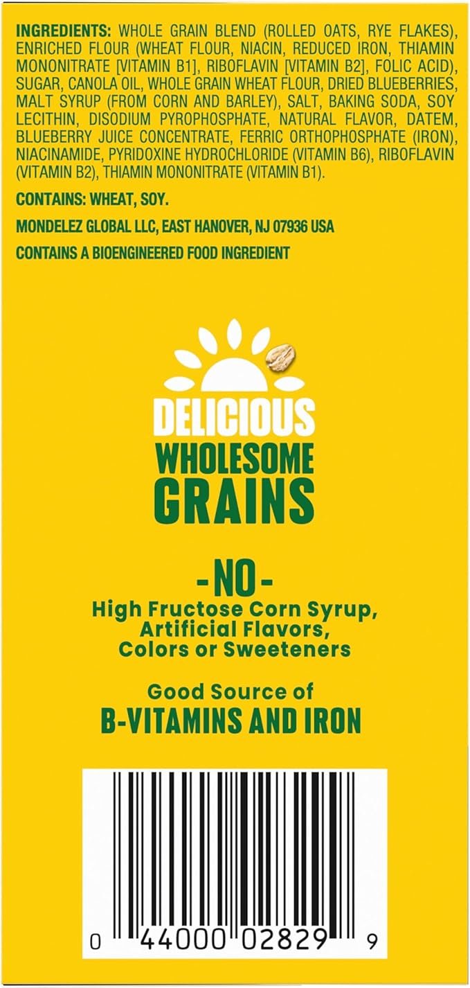 belVita Breakfast Bars Biscuits, Blueberry, 30 Total Packs, 6 Boxes (4 Biscuits Per Pack) - Image 3