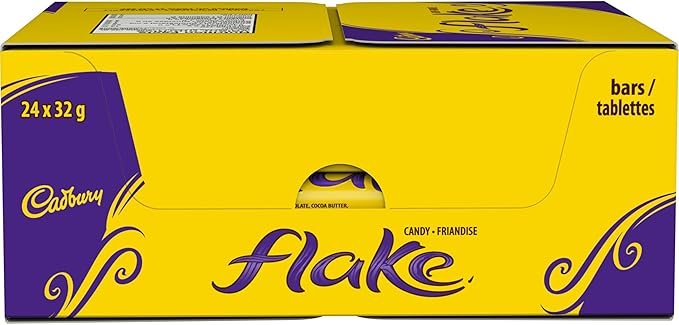 24 pack Cadbury Flake 32g Chocolate Bars