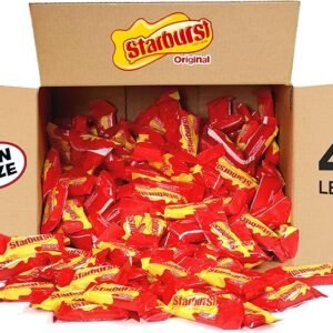 STARBURST Original Fun Size Chewy Candy Bulk Pack, 4 Pound Box